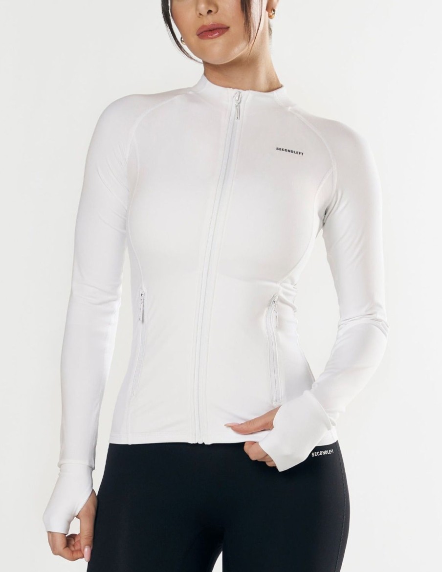 Women STAX Jackets & Coats | Sport Jacket Nandex White