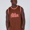 Men STAX T-Shirts & Vests | Court Drip Basketball Singlet Tennessee