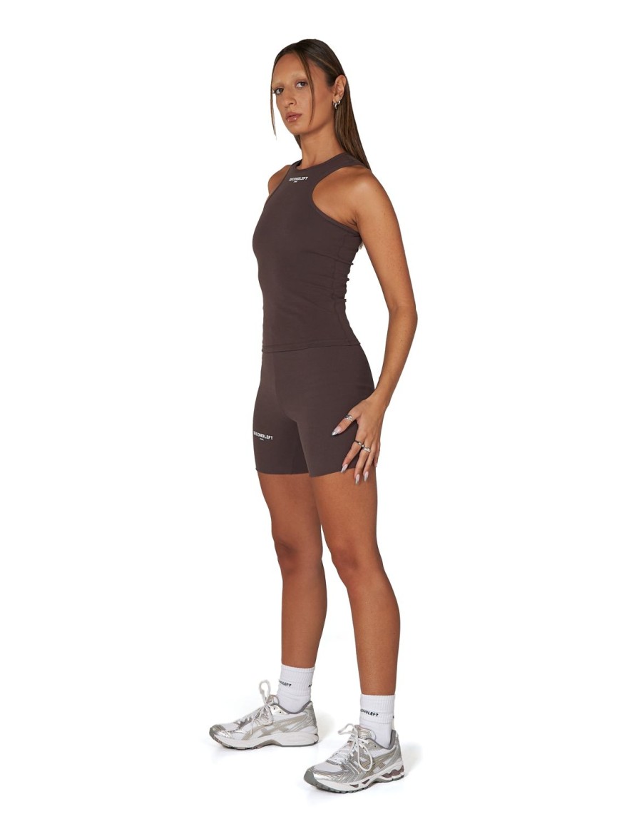 Women STAX Shorts | Sl Bw Bike Shorts Sable Brown