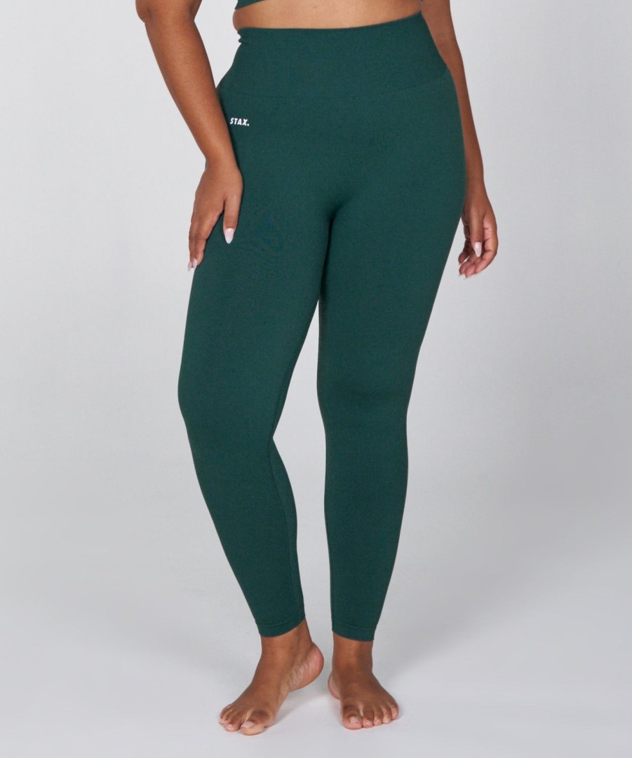 Women STAX Tights & Leggings | Premium Seamless Favourites Tights Pine