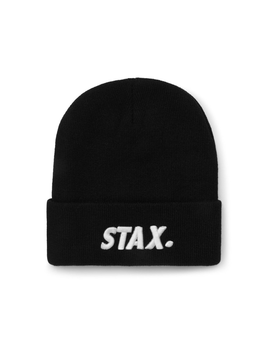 Women STAX Accessories | Unisex Beanie Black