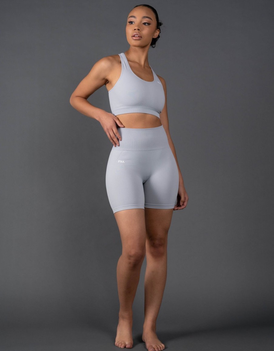 Women STAX Shorts | Premium Seamless Midi Bike Shorts V5.1 Breeze