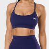 Women STAX Sports Bras & Crop Tops | Strappy Crop Nandex Royal Navy