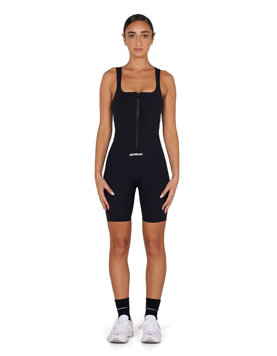 Women STAX Bodysuits | S1 Bodysuit Short Black