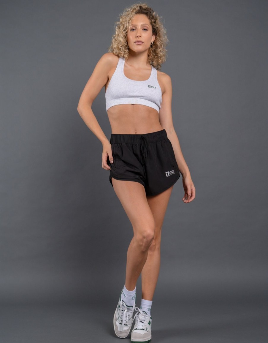 Women STAX Shorts | Run Club Running Shorts Black