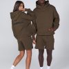 Women STAX Hoodies & Sweaters | Elements Hoodie Bark Brown