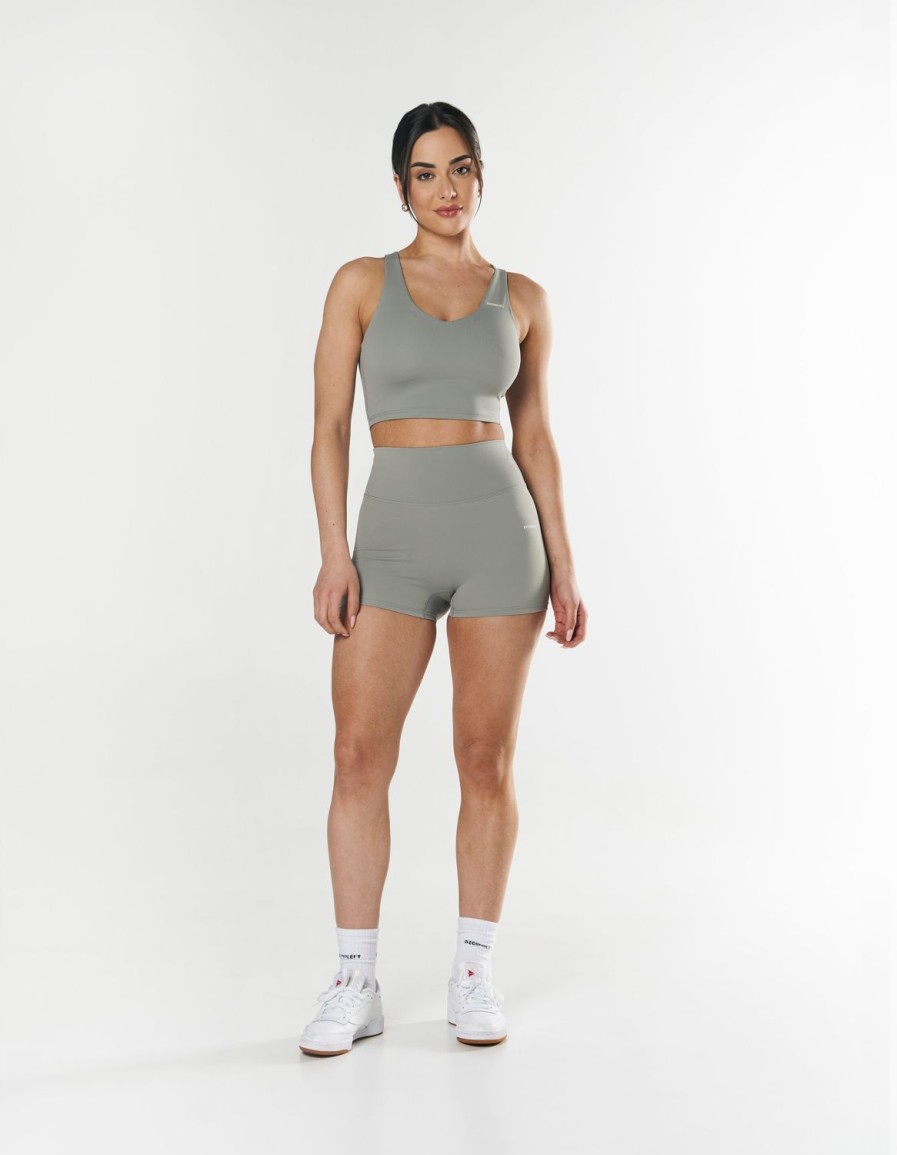 Women STAX Tanks & Singlets | Nue Tank Nandex Grey