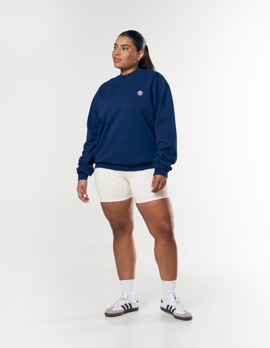 Women STAX Hoodies & Sweaters | Racquet Club Crew Navy