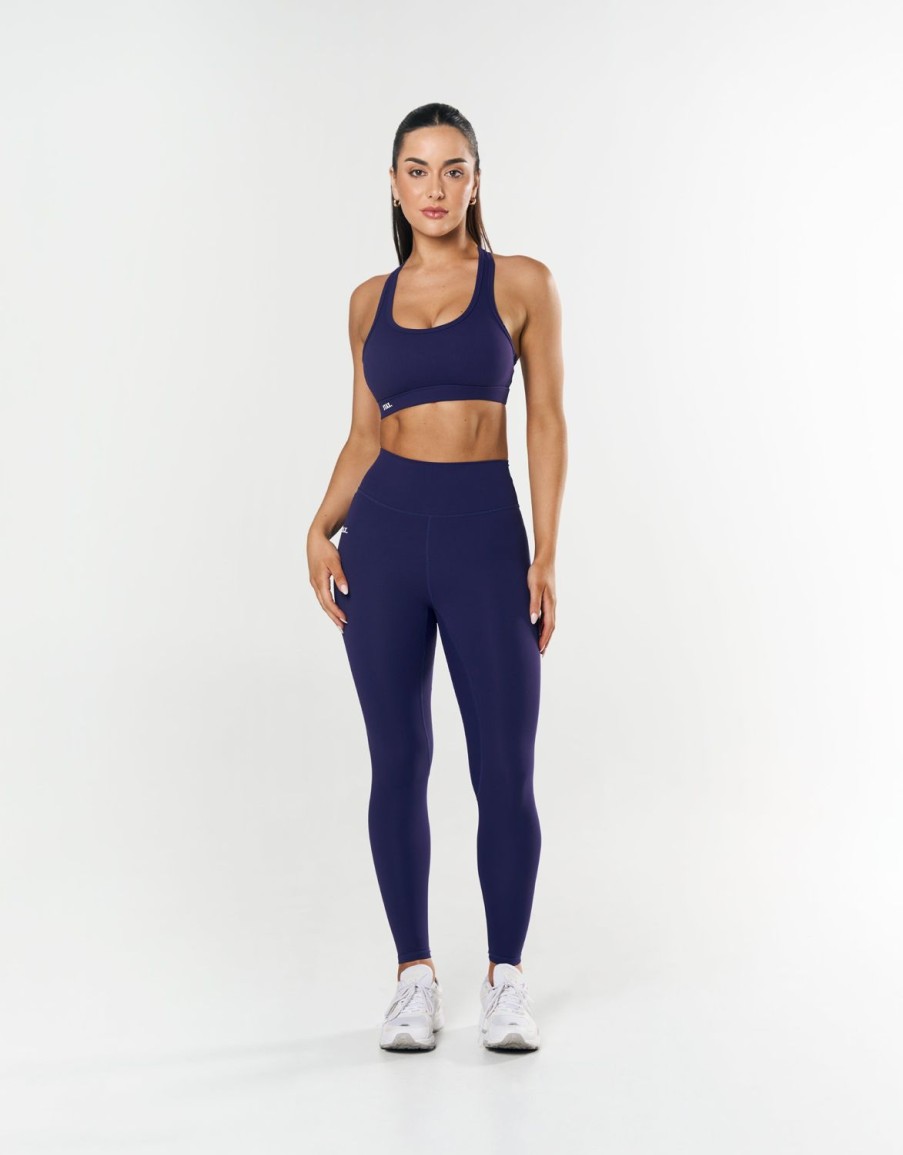 Women STAX Tights & Leggings | Full Length Tights Nandex Original Royal Navy