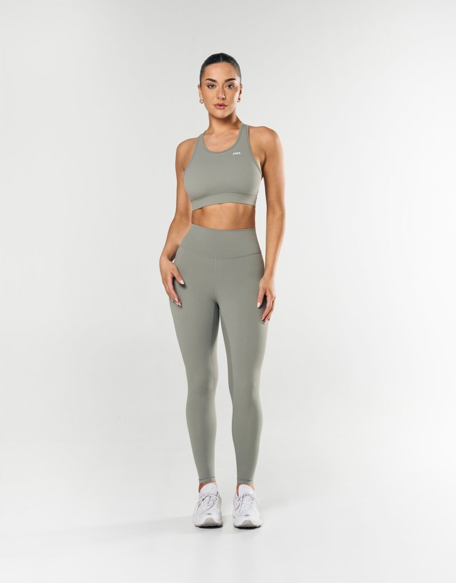 Women STAX Sports Bras & Crop Tops | Blaze Crop Nandex Sage