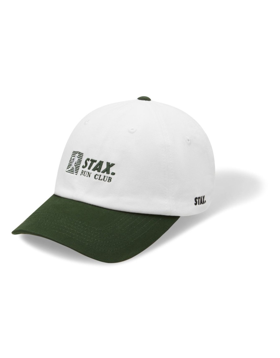 Women STAX Caps | Run Club Dad Cap Green