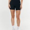 Women STAX Shorts | Midi Biker Shorts Nandex Black