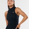 Women STAX Tanks & Singlets | High Neck Tank Nandex Black