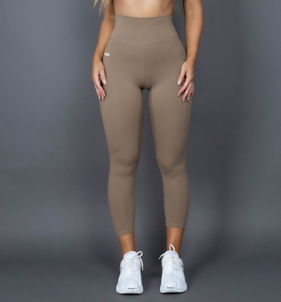 Women STAX Tights & Leggings | 7/8 Tights Nandex Original Rocky Brown