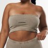 Women STAX Sports Bras & Crop Tops | Oos Bandeau Earth