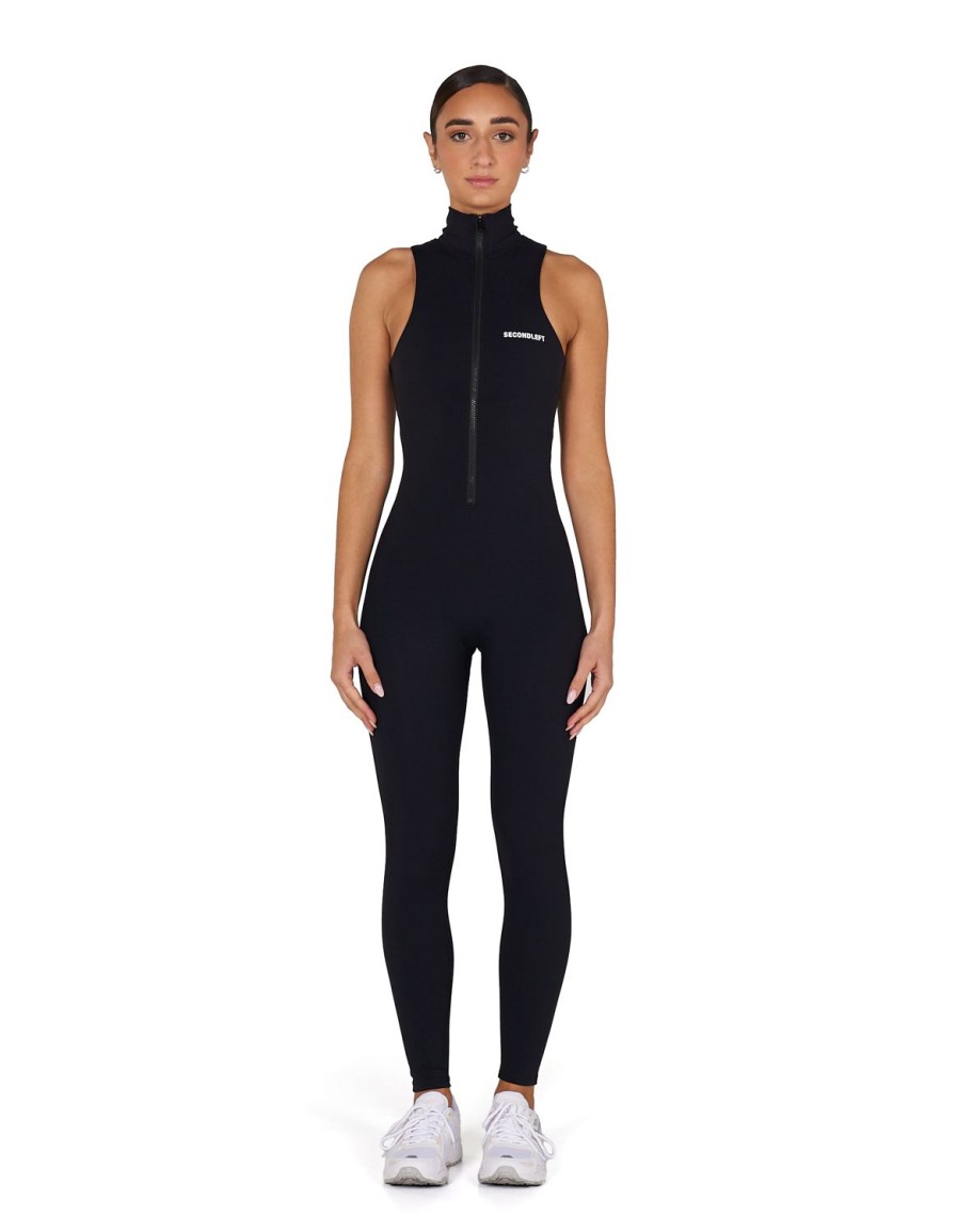 Women STAX Bodysuits | S1 Bodysuit Long Black