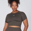 Women STAX Sports Bras & Crop Tops | Premium Seamless Favourites Cropped Tee Dovetail