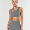 Women STAX Sports Bras & Crop Tops | Flex Crop Nandex Thyme