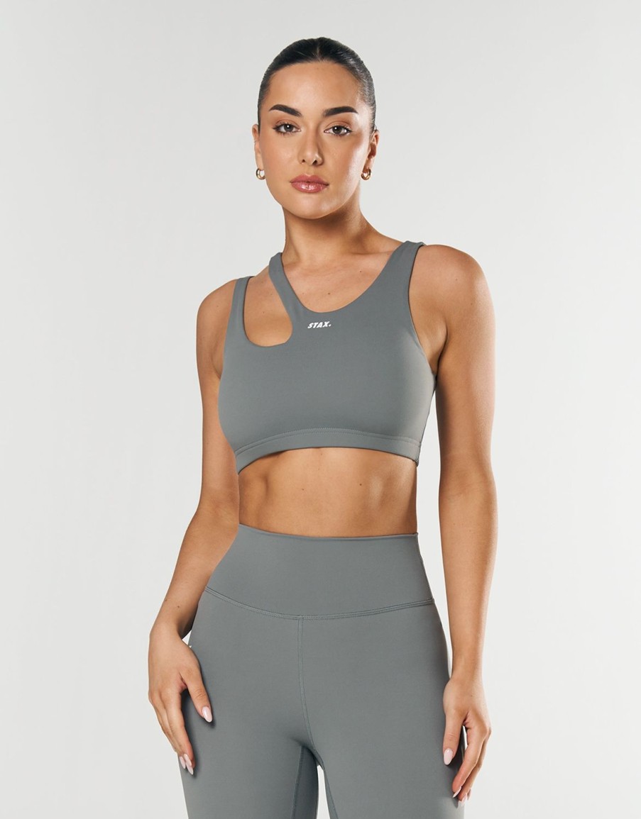 Women STAX Sports Bras & Crop Tops | Flex Crop Nandex Thyme