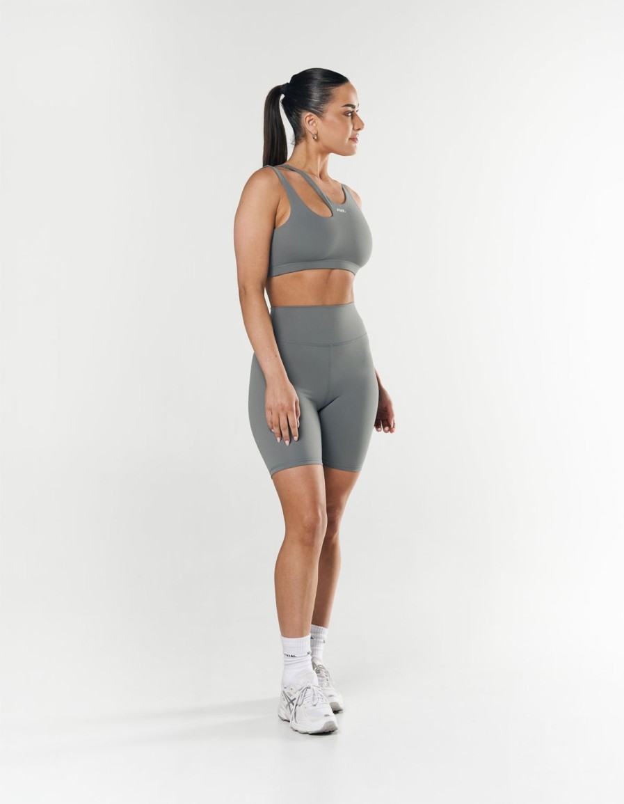 Women STAX Sports Bras & Crop Tops | Flex Crop Nandex Thyme