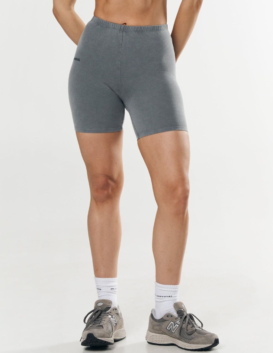 Women STAX Shorts | Oos Bike Shorts Stone