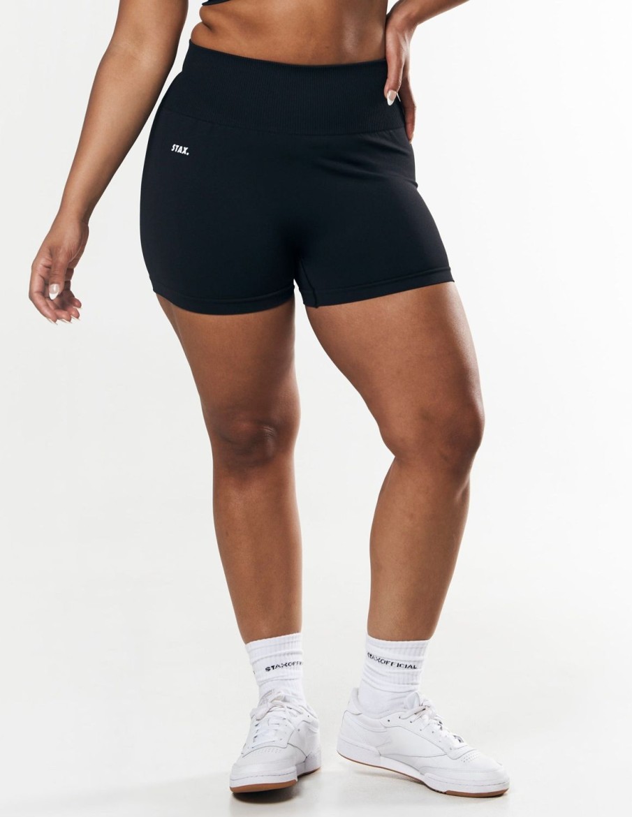 Women STAX Shorts | Premium Seamless Mini Bike Shorts Astro