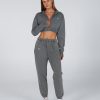 Women STAX Hoodies & Sweaters | W23 Cropped Hoodie Stone