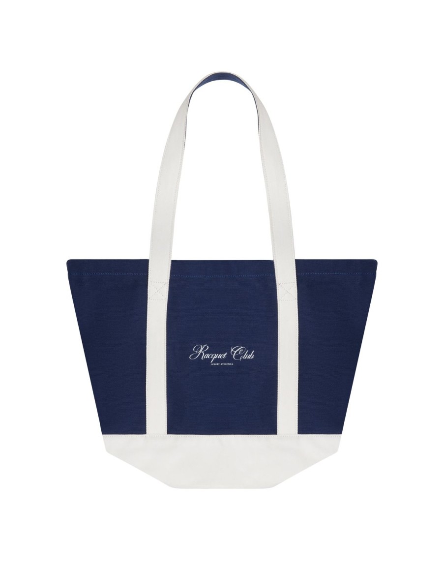 Women STAX Accessories | Racquet Club Tote Navy