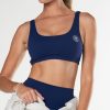 Women STAX Sports Bras & Crop Tops | Racquet Club Scoop Crop Navy