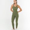 Women STAX Bodysuits | Full Length Bodysuit Nandex Khaki