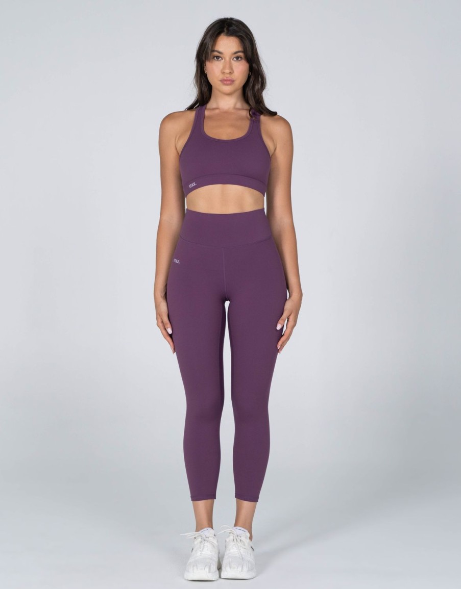 Women STAX Tights & Leggings | 7/8 Tights Nandex Original Iris Purple