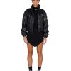 Women STAX Jackets & Coats | S1 Faux Crop Jacket Black