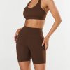 Women STAX Shorts | Original Bike Shorts Nandex Raw Umber Brown