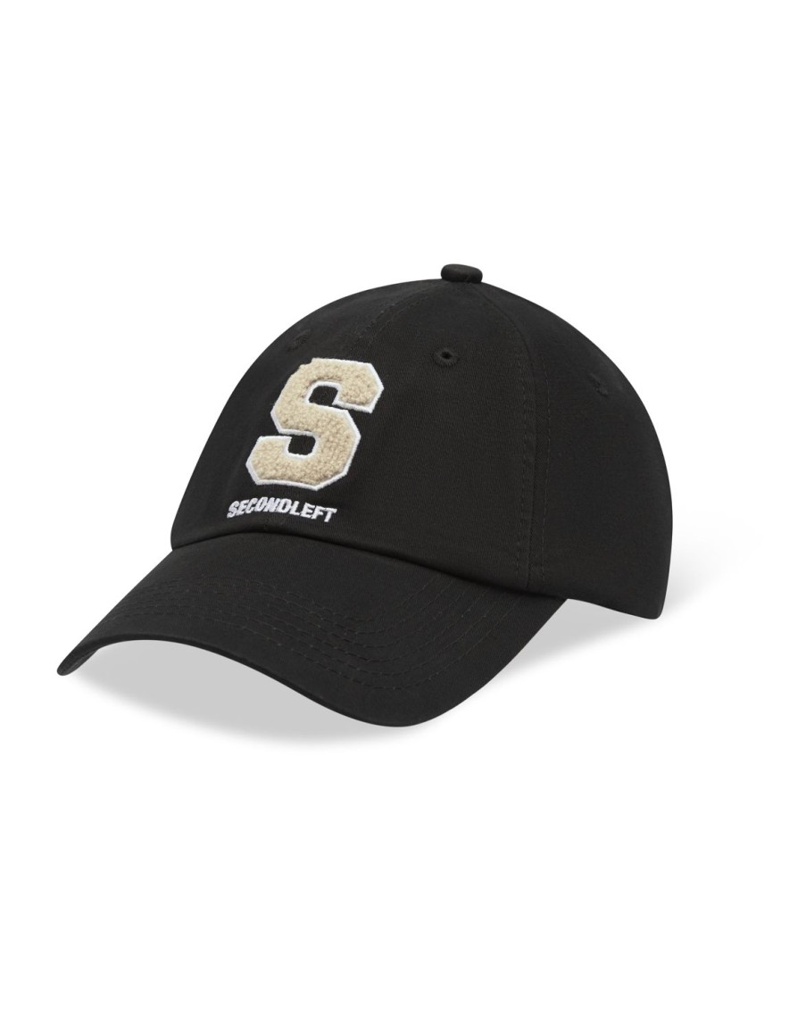 Women STAX Caps | Secondleft S Cap Black