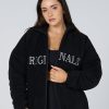 Women STAX Jackets & Coats | Originals Polar Fleece Jacket Black