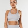 Women STAX Sports Bras & Crop Tops | Adapt Crop Nandex Light Grey