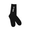 Women STAX Socks | Vido. Unisex Crew Socks Black