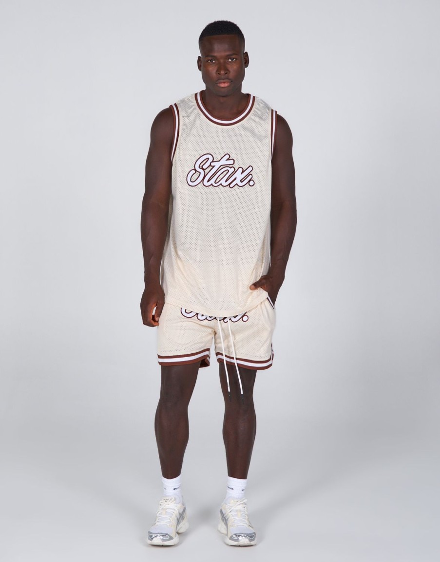 Men STAX Shorts | Court Drip Basketball Shorts Boston