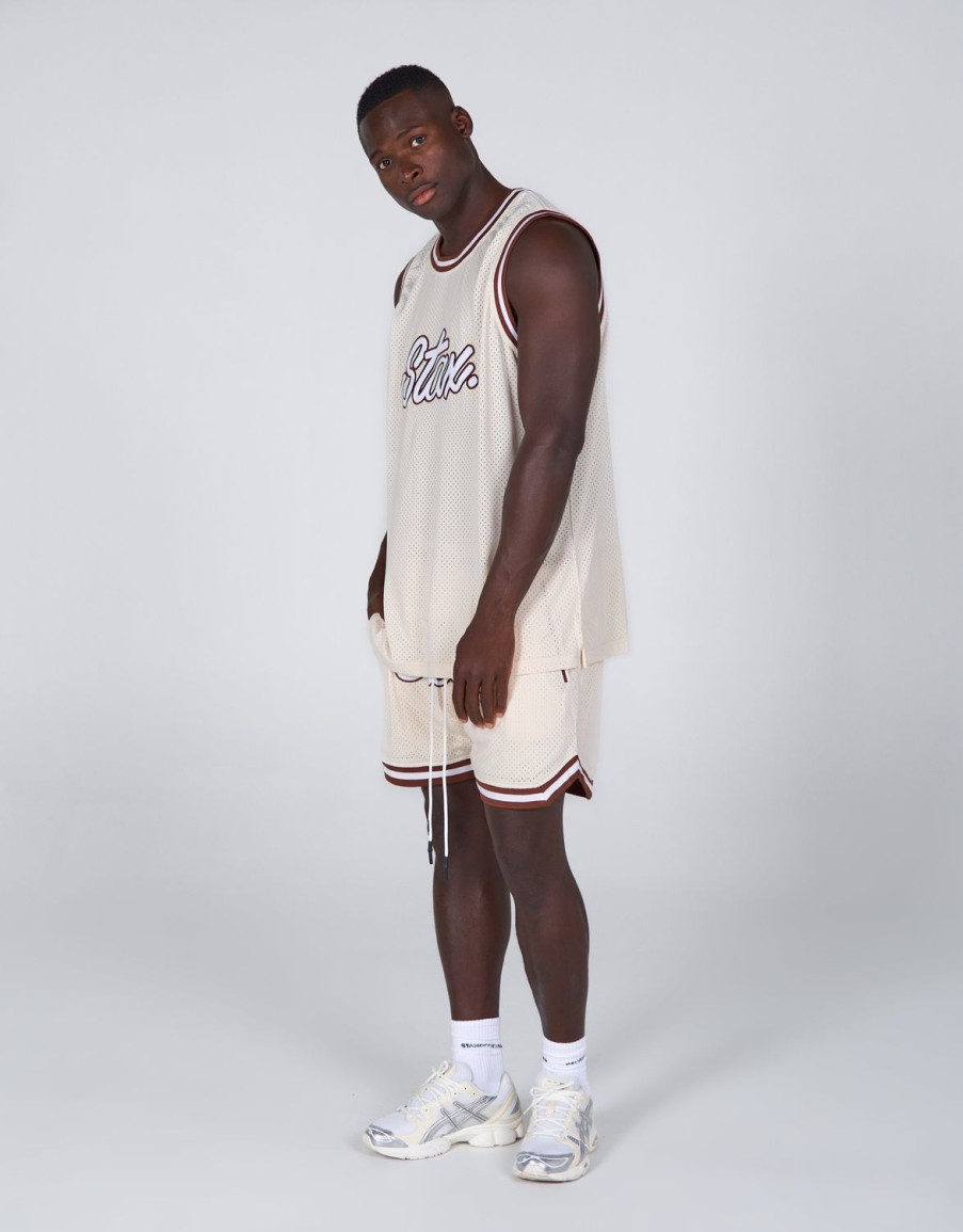 Men STAX Shorts | Court Drip Basketball Shorts Boston