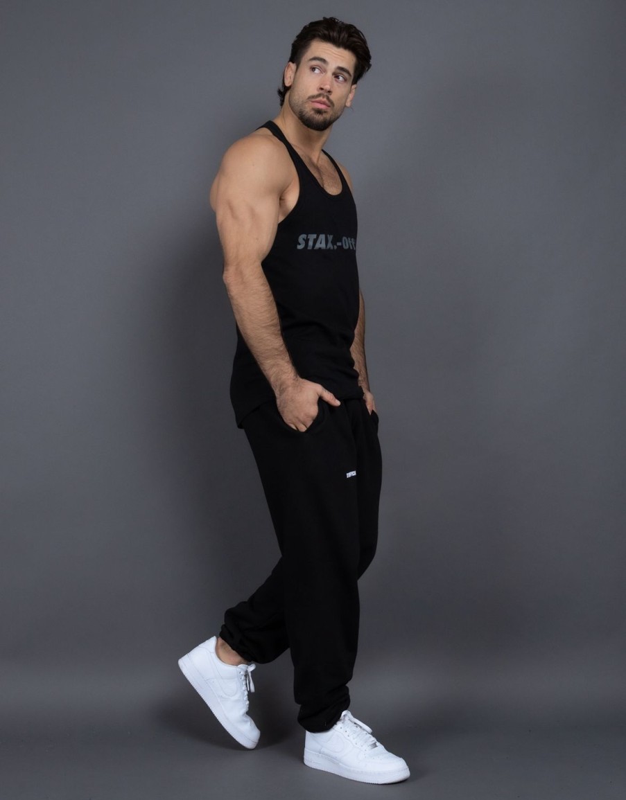 Men STAX T-Shirts & Vests | Drip 21 Mens Racer Midnight