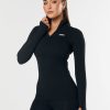 Women STAX Long Sleeve Tops | Long Sleeve Body Top Nandex Black