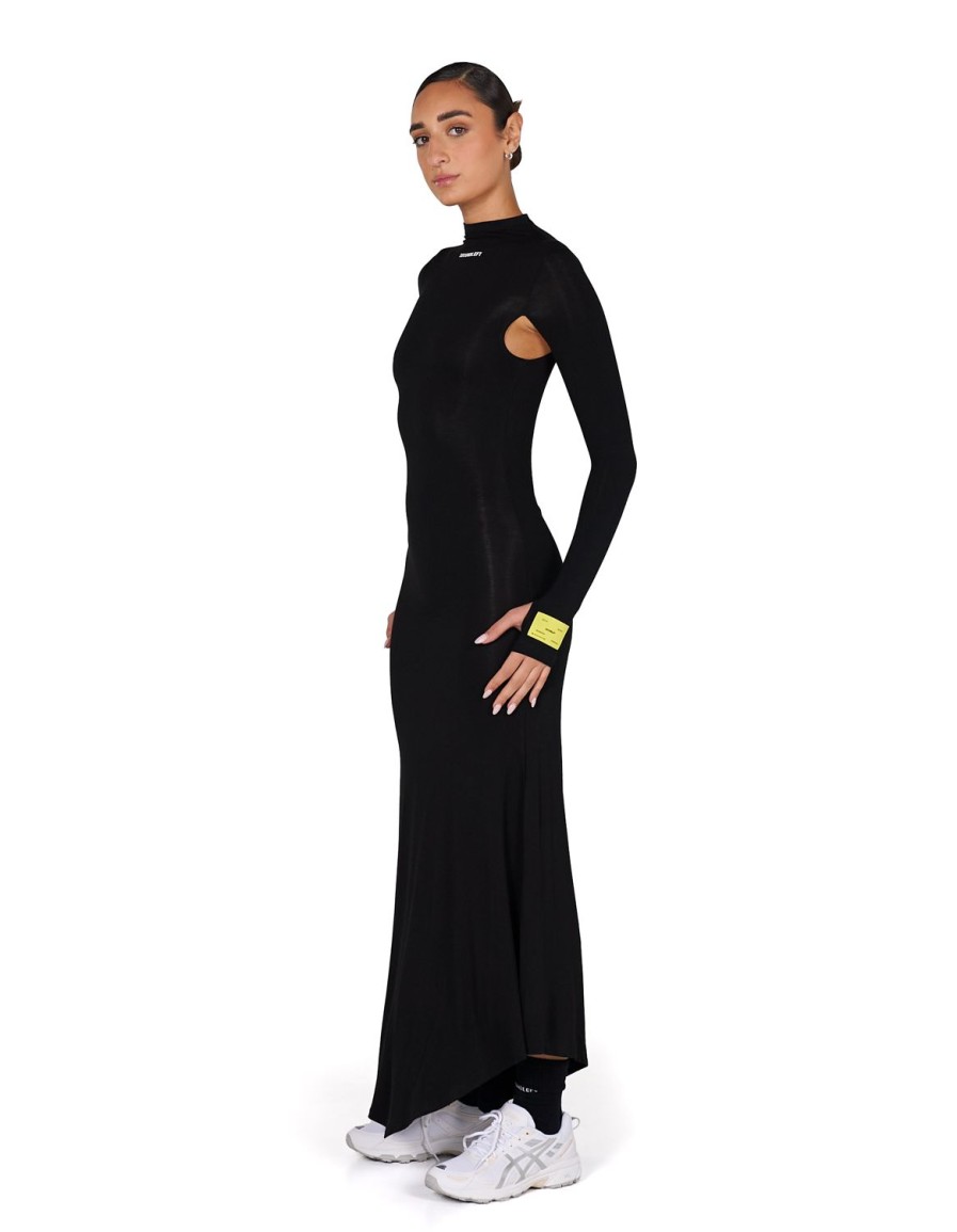 Women STAX Dresses | S1 Dress Long Black