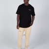 Men STAX Joggers | Mens Fitted Jogger Cream