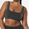 Women STAX Sports Bras & Crop Tops | Oos Crop Ash