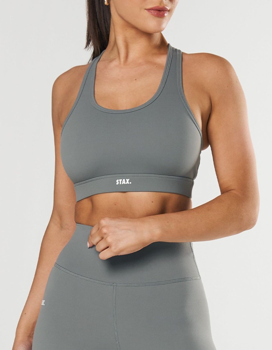 Women STAX Sports Bras & Crop Tops | Maverick Crop Nandex Thyme