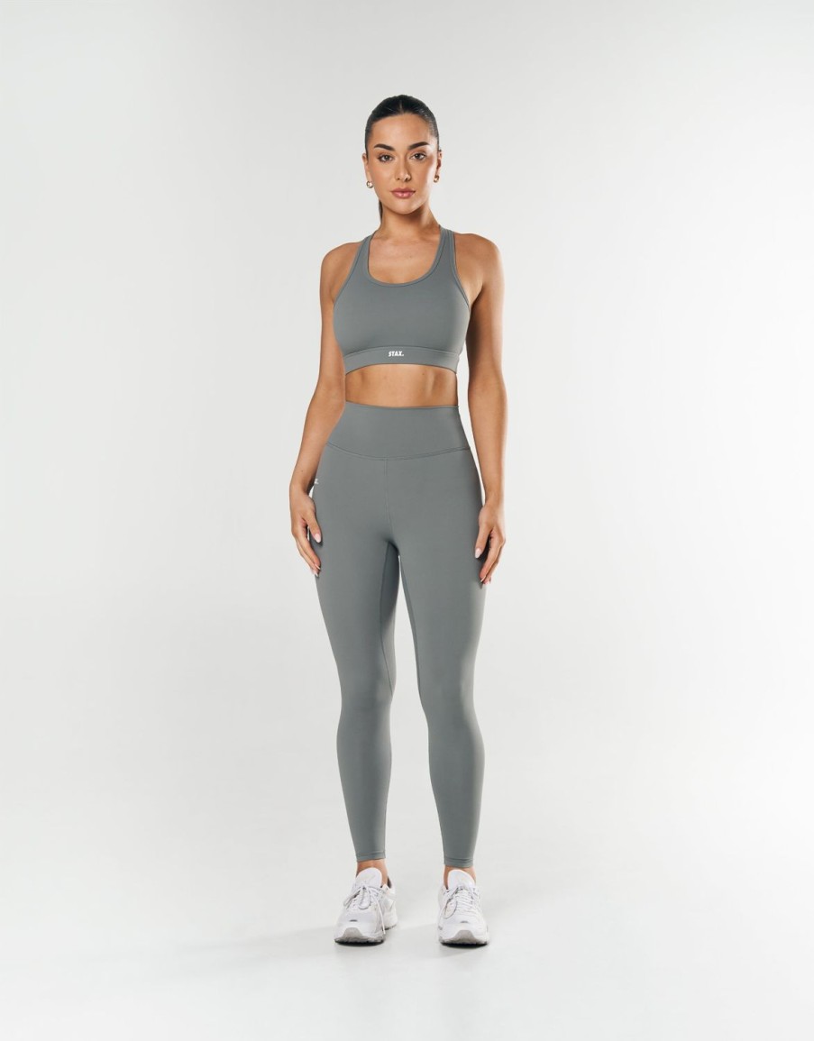 Women STAX Sports Bras & Crop Tops | Maverick Crop Nandex Thyme