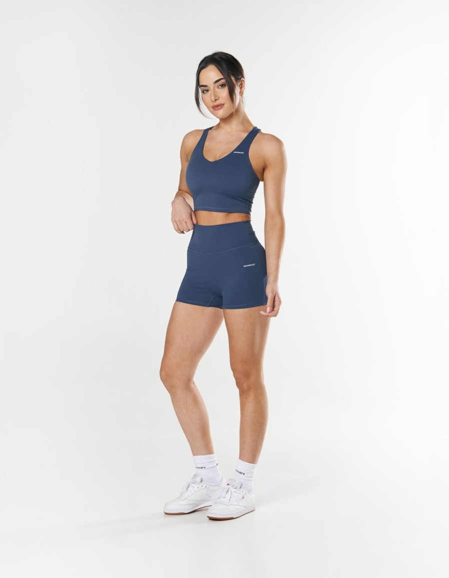 Women STAX Tanks & Singlets | Nue Tank Nandex Navy