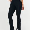 Women STAX Tights & Leggings | Flare Tights Nandex Black