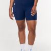 Women STAX Shorts | Racquet Club Midi Bike Shorts Navy