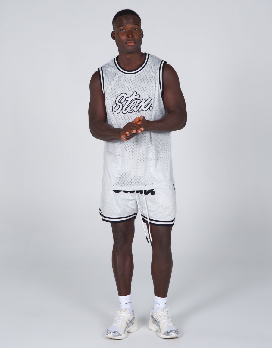 Men STAX T-Shirts & Vests | Court Drip Basketball Singlet Dale